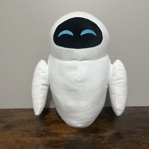 Disney Parks Wall-E Eve 12" Plush Robot White Stuffed Pixar
